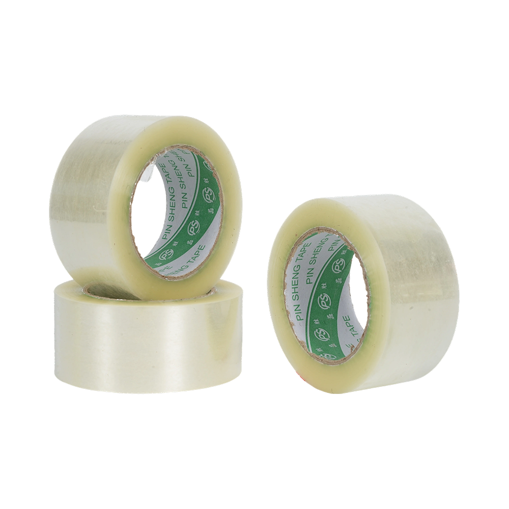 40UM-55UM Thickness clear packing tape rolls with logo