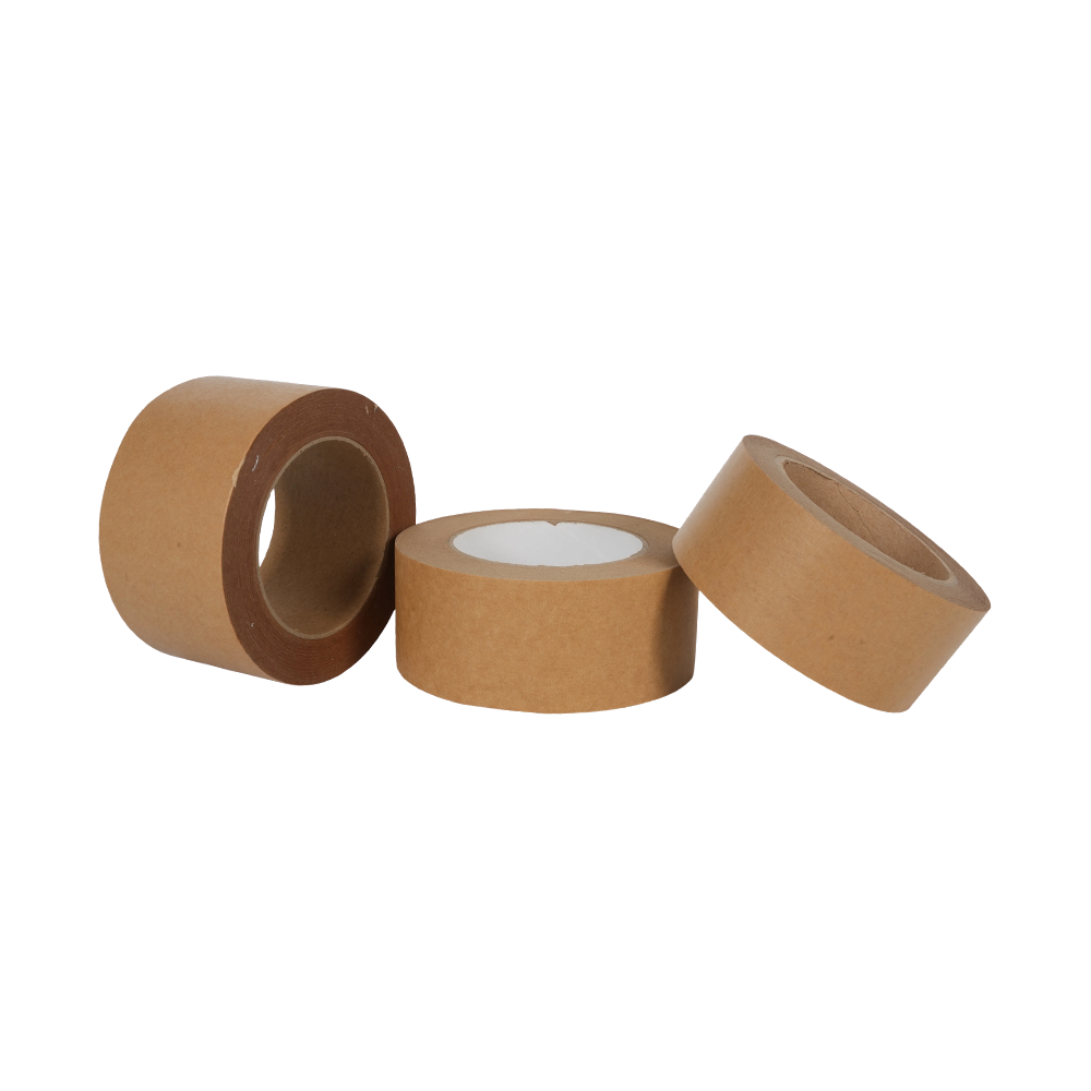 High viscosity, Tearable by hand Plastic-free kraft paper tape